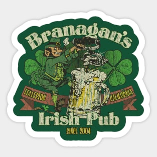 Branagan's Irish Pub 2004 Sticker